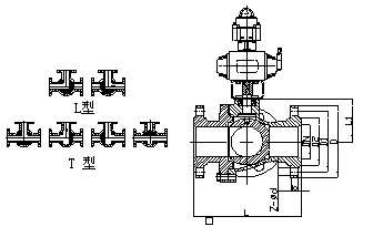 船用气动球阀